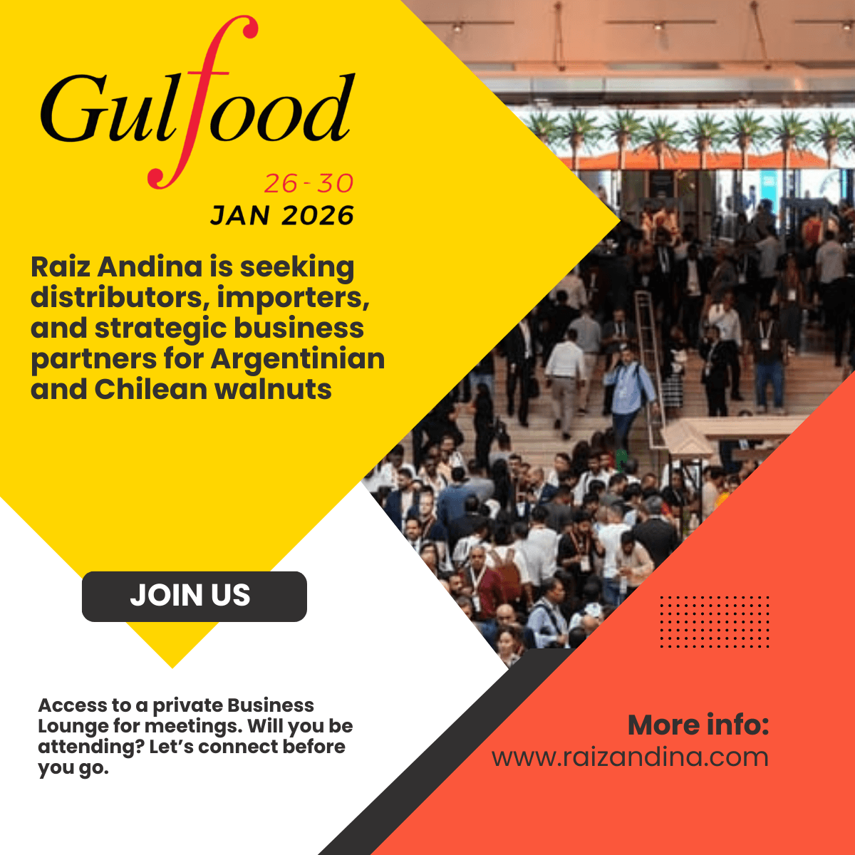Raiz Andina en Gulfood 2026